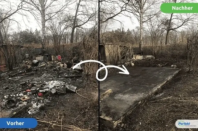 Entrümpelung einer Garage in Berlin