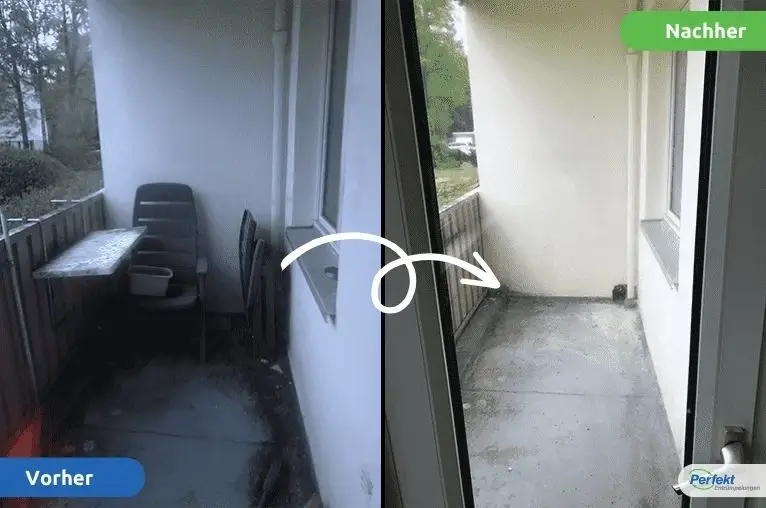 Wohnungauflösung: Balkonsäuberung